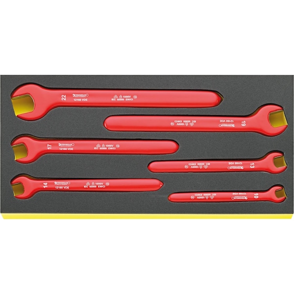 Single-end Wrenchs i.TCS inlay 6pcs.